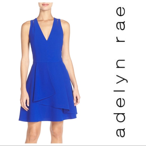 adelyn rae fit and flare dress